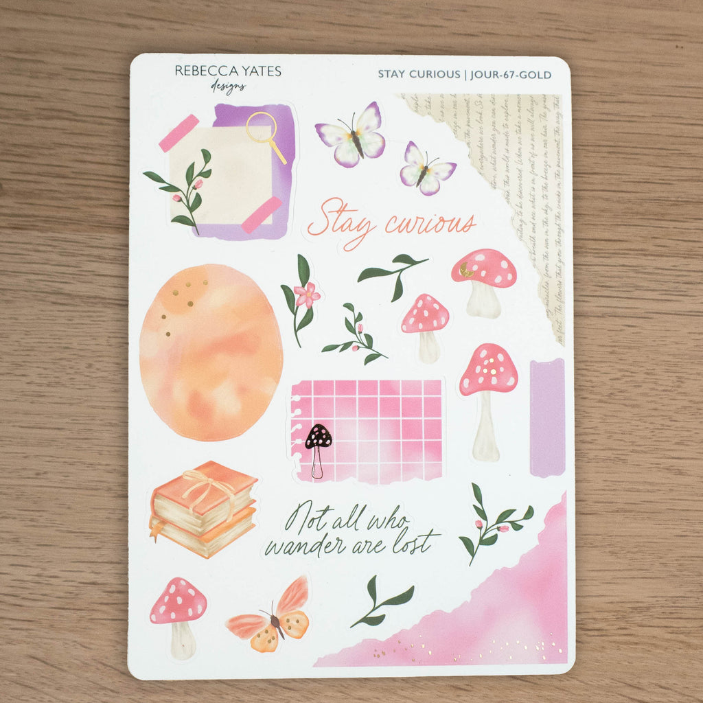 STAY CURIOUS - JOURNAL KIT