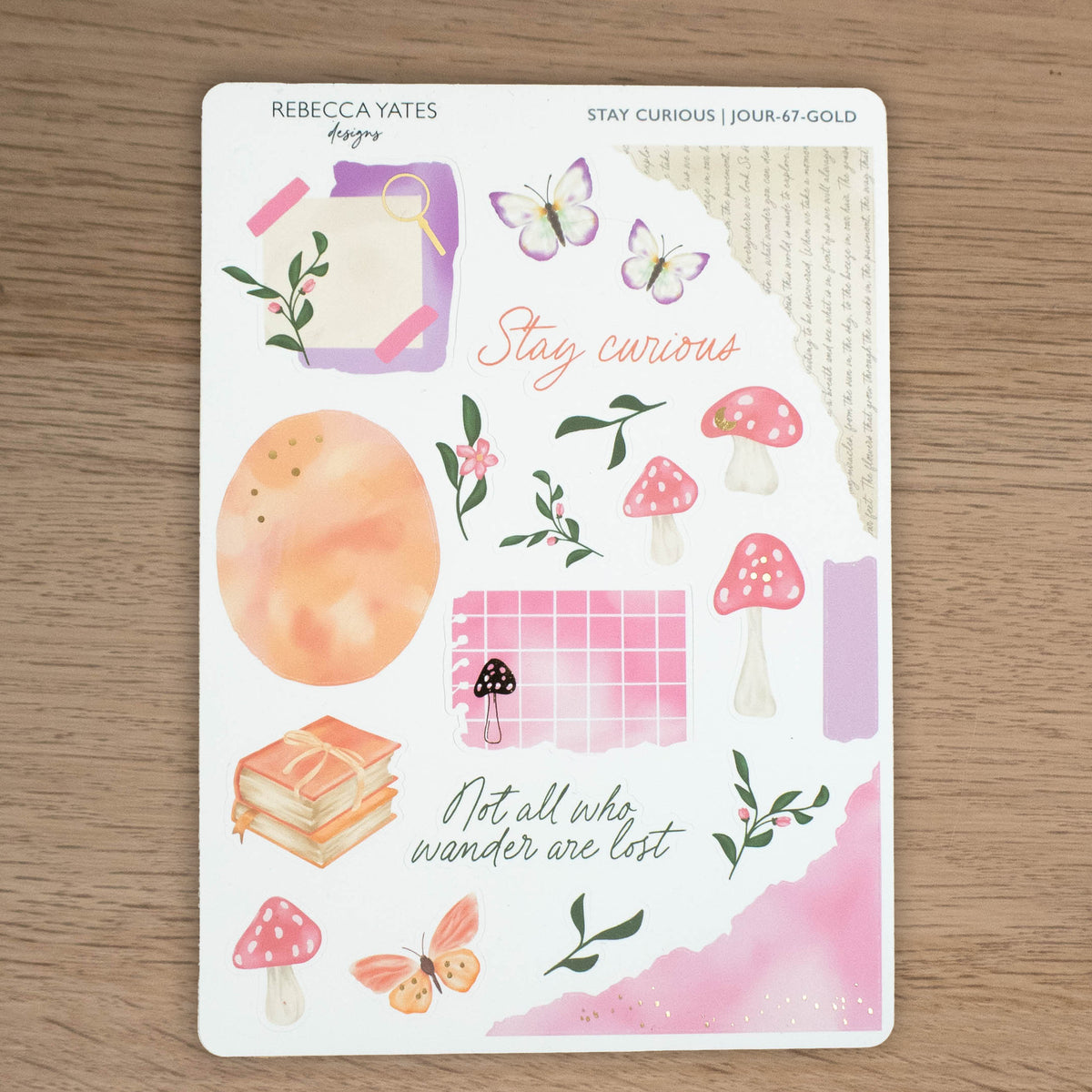 STAY CURIOUS - JOURNAL KIT