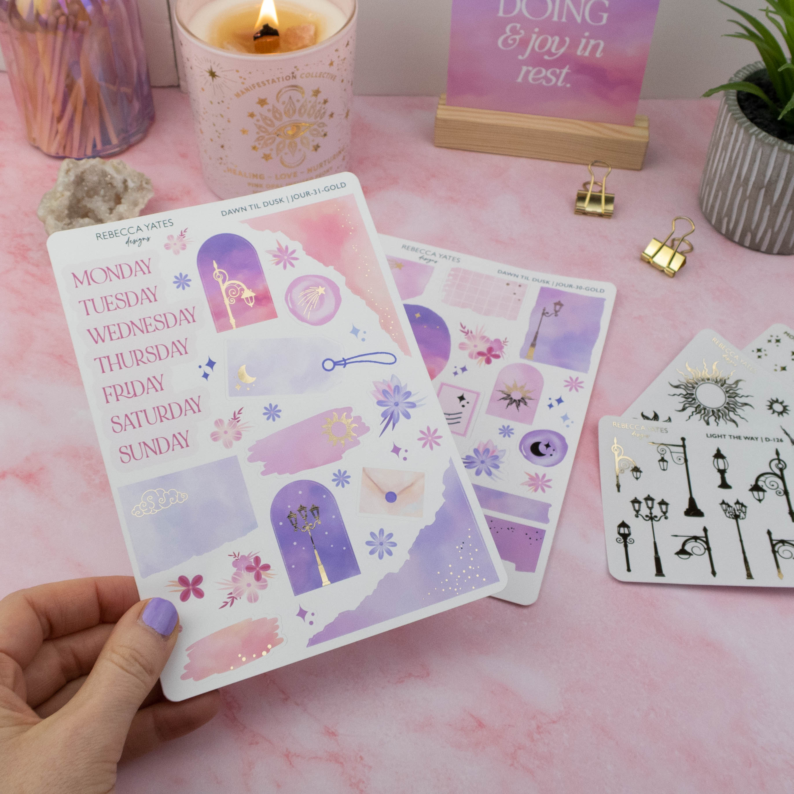 DAWN TIL DUSK - JOURNAL KIT - Rebecca Yates