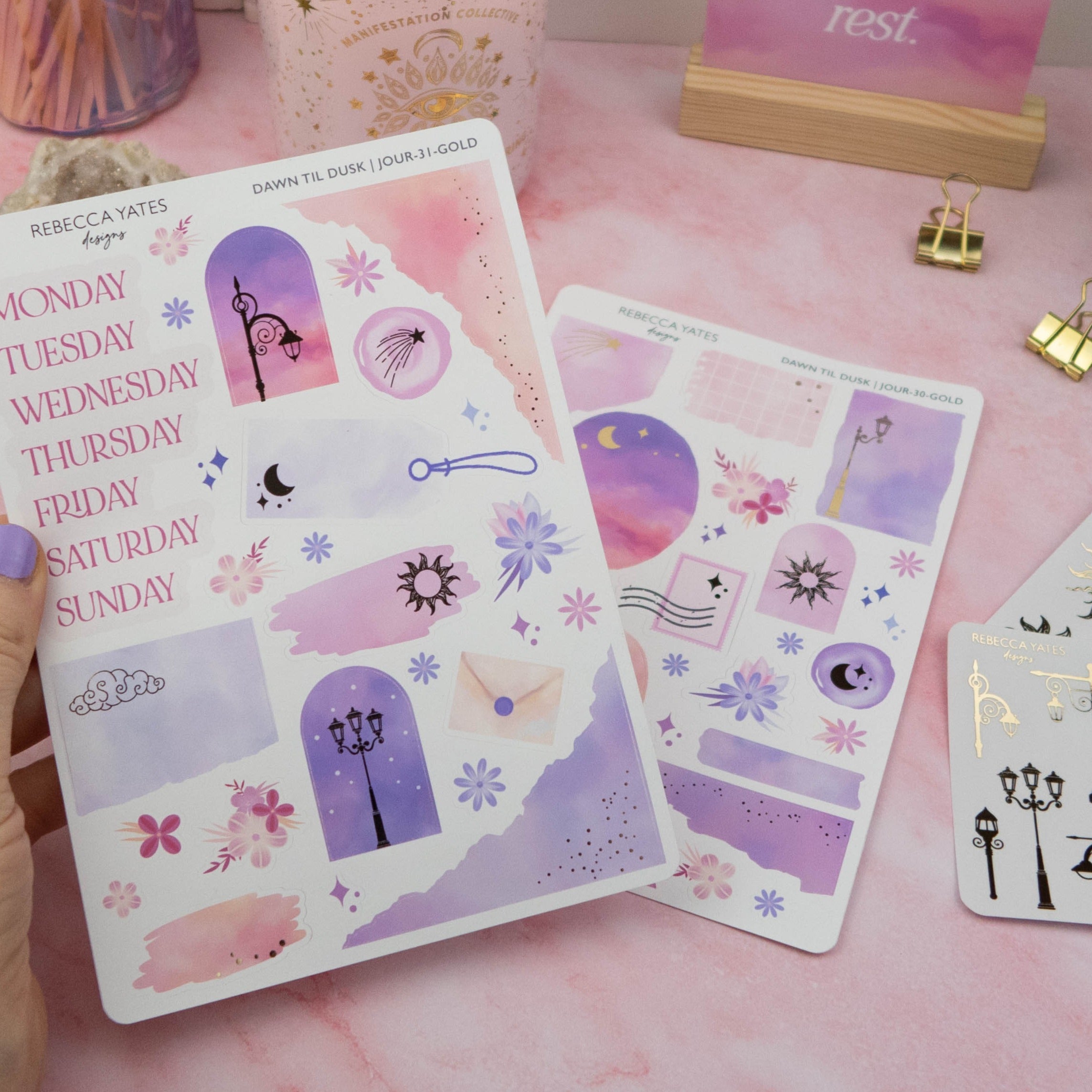 DAWN TIL DUSK - JOURNAL KIT - Rebecca Yates