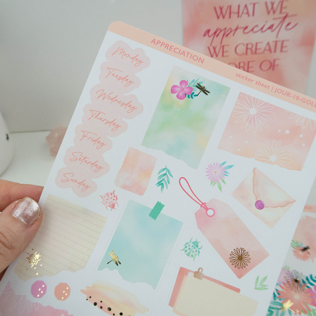 APPRECIATION  - JOURNAL KIT - Rebecca Yates