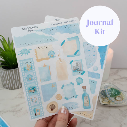THE DEPTHS - JOURNAL KIT