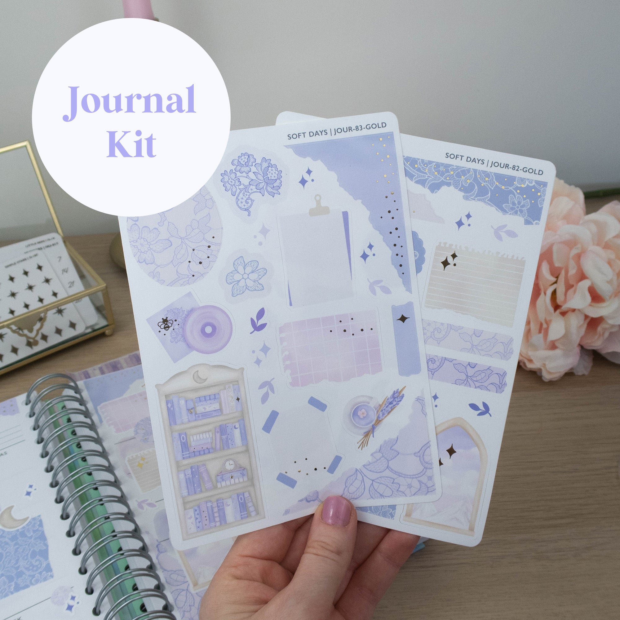 SOFT DAYS - BIG CREATIVE STICKER BUNDLE - Rebecca Yates