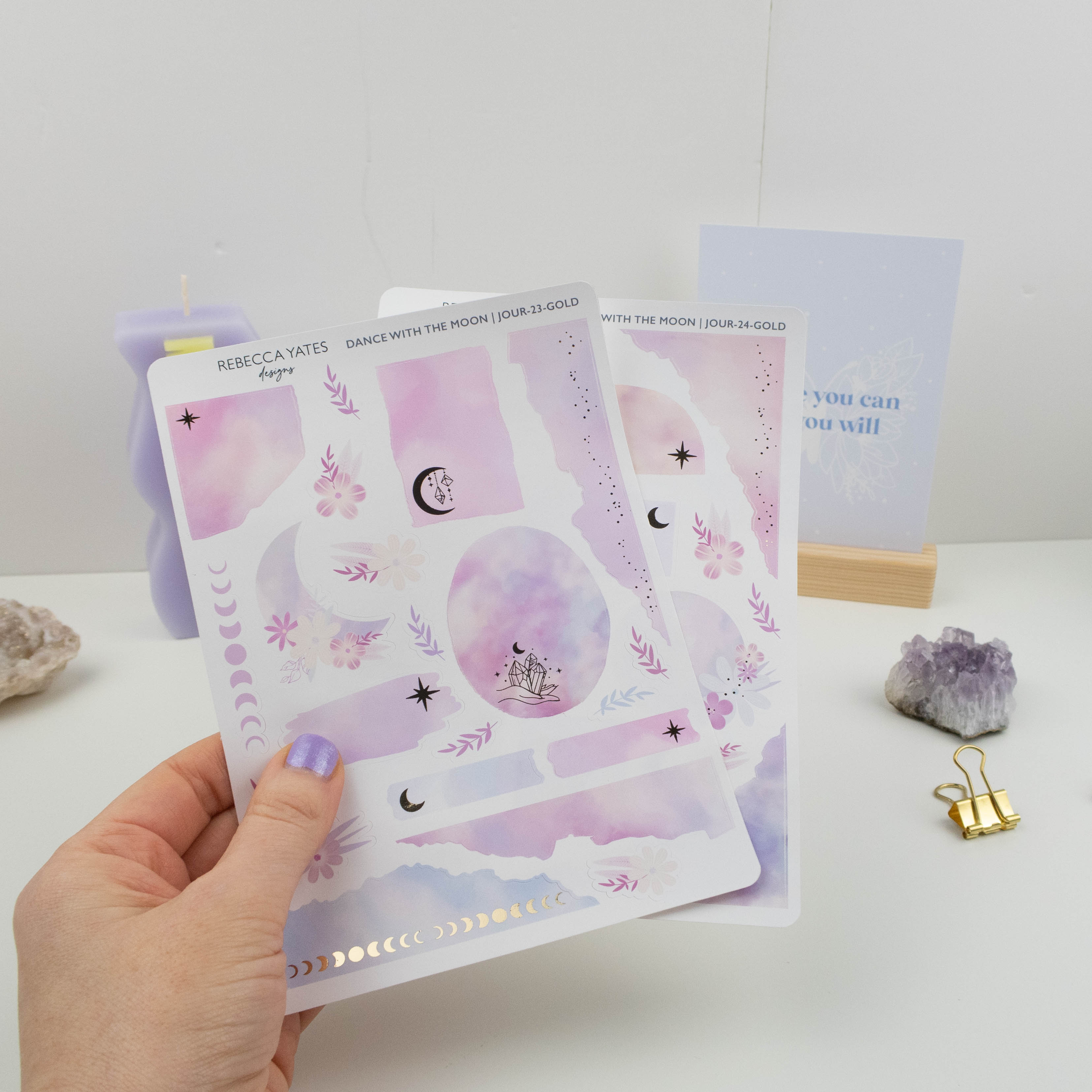 DANCE WITH THE MOON - JOURNAL KIT - Rebecca Yates