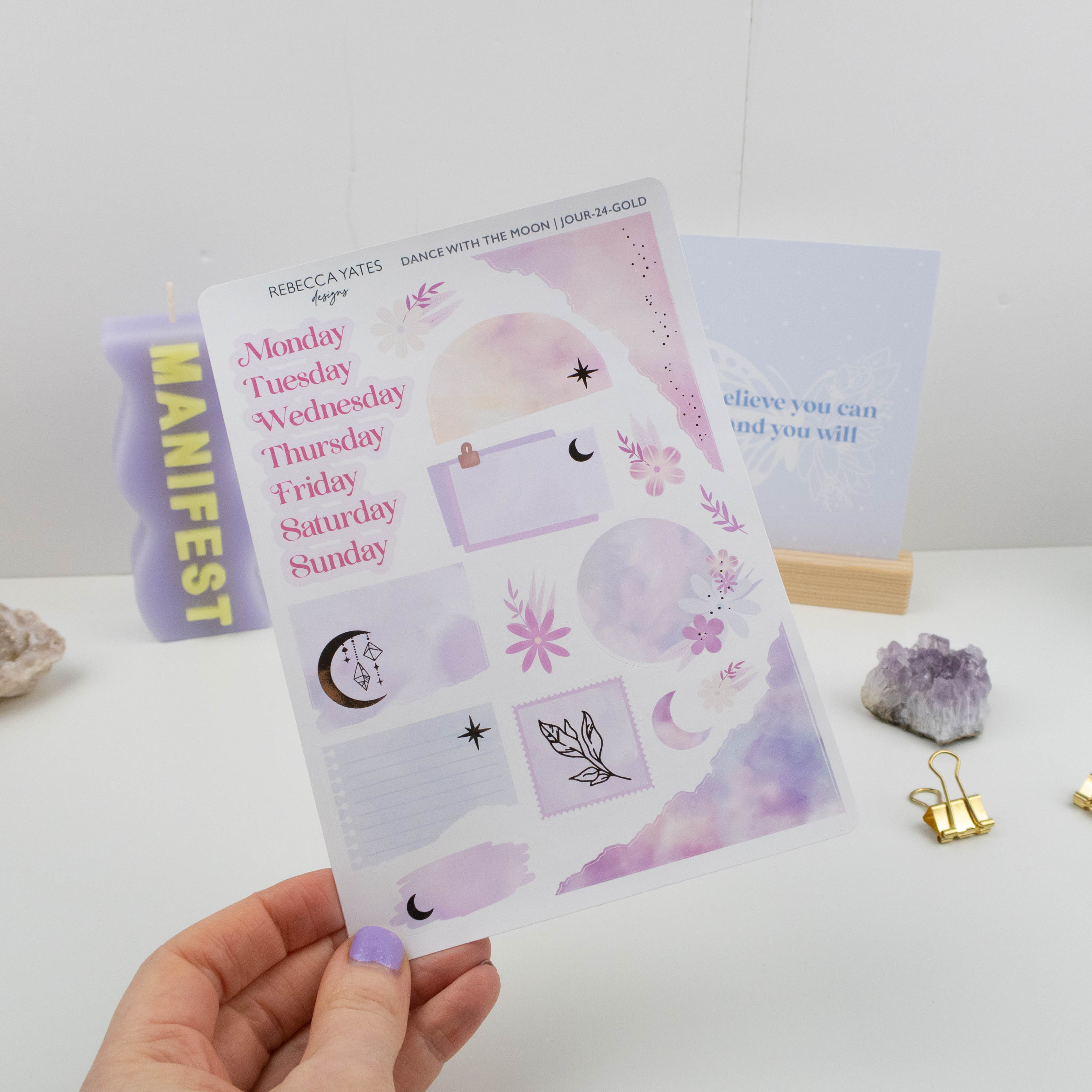 DANCE WITH THE MOON - JOURNAL KIT - Rebecca Yates