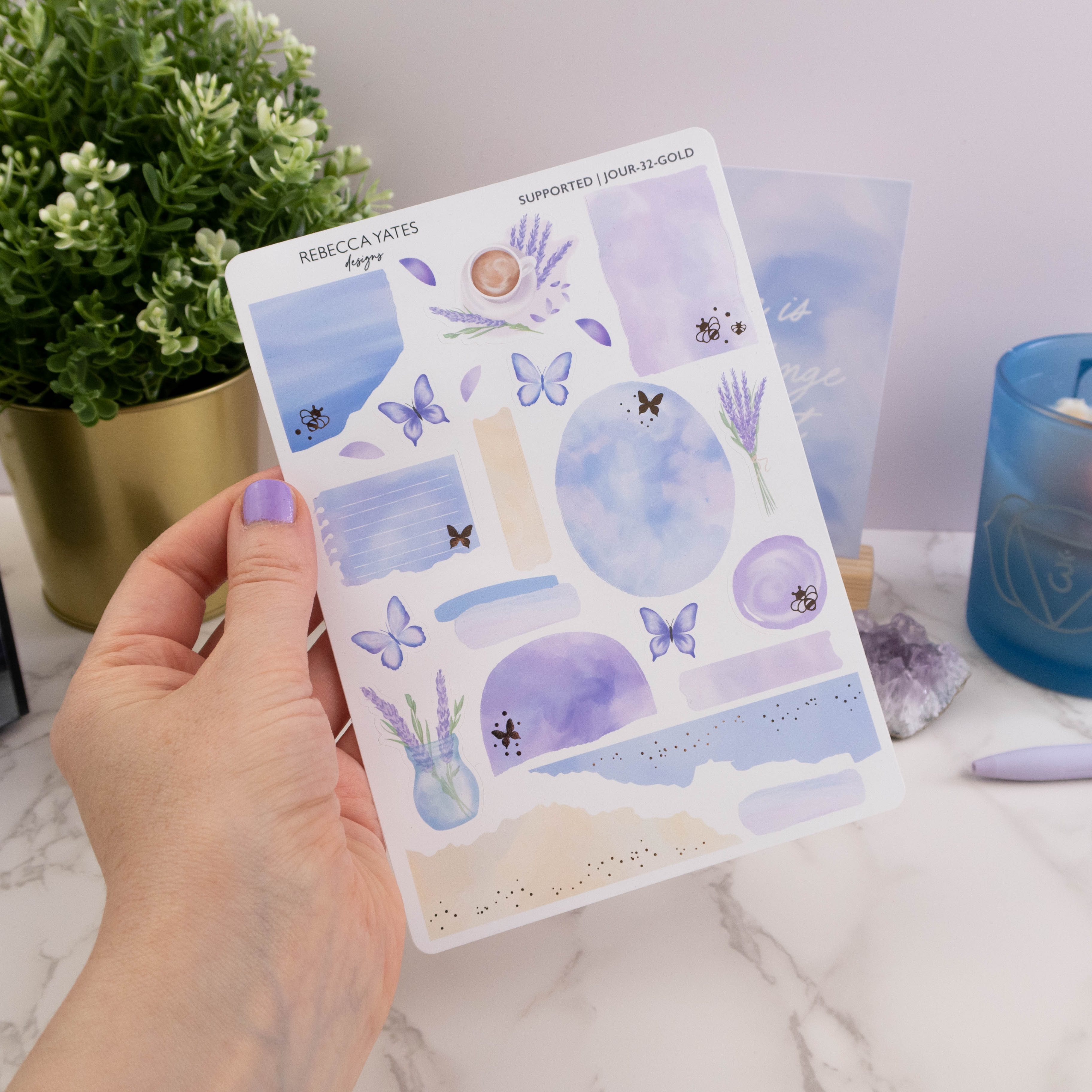 SUPPORTED - JOURNAL KIT - Rebecca Yates