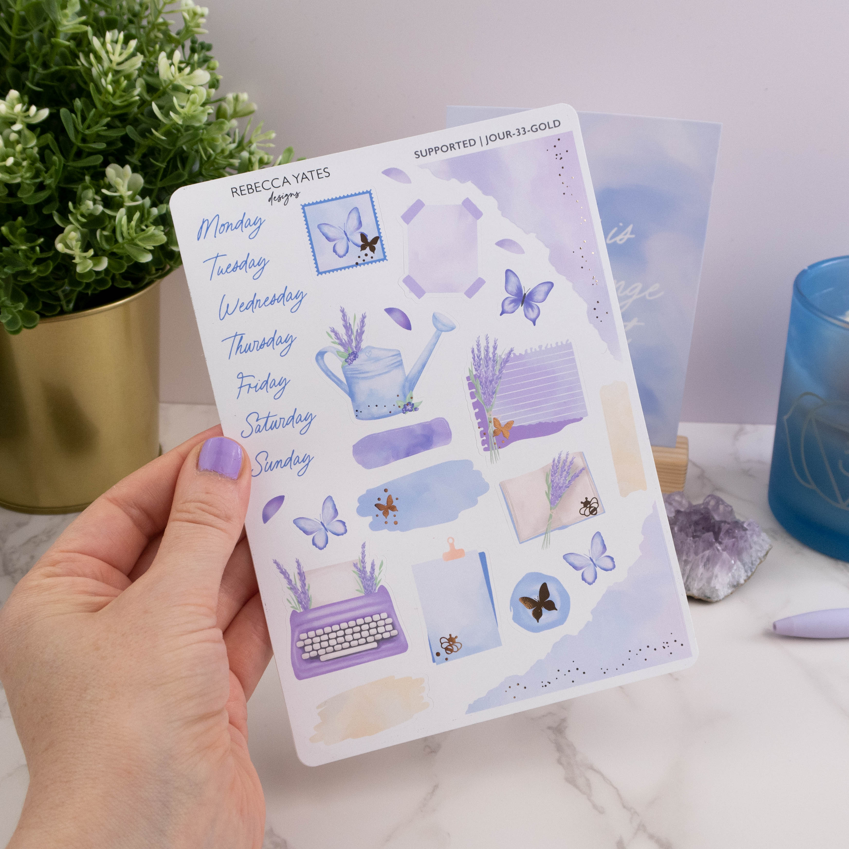 SUPPORTED - JOURNAL KIT - Rebecca Yates
