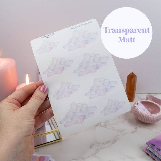 DREAMY CLOUDS  - STICKER SHEET