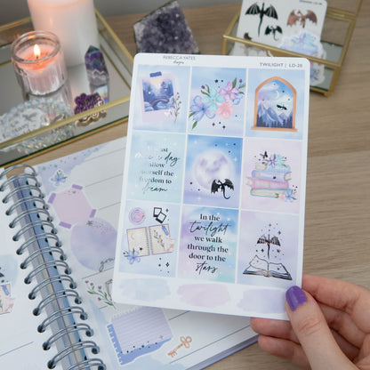 TWILIGHT - BIG CREATIVE STICKER BUNDLE - Rebecca Yates