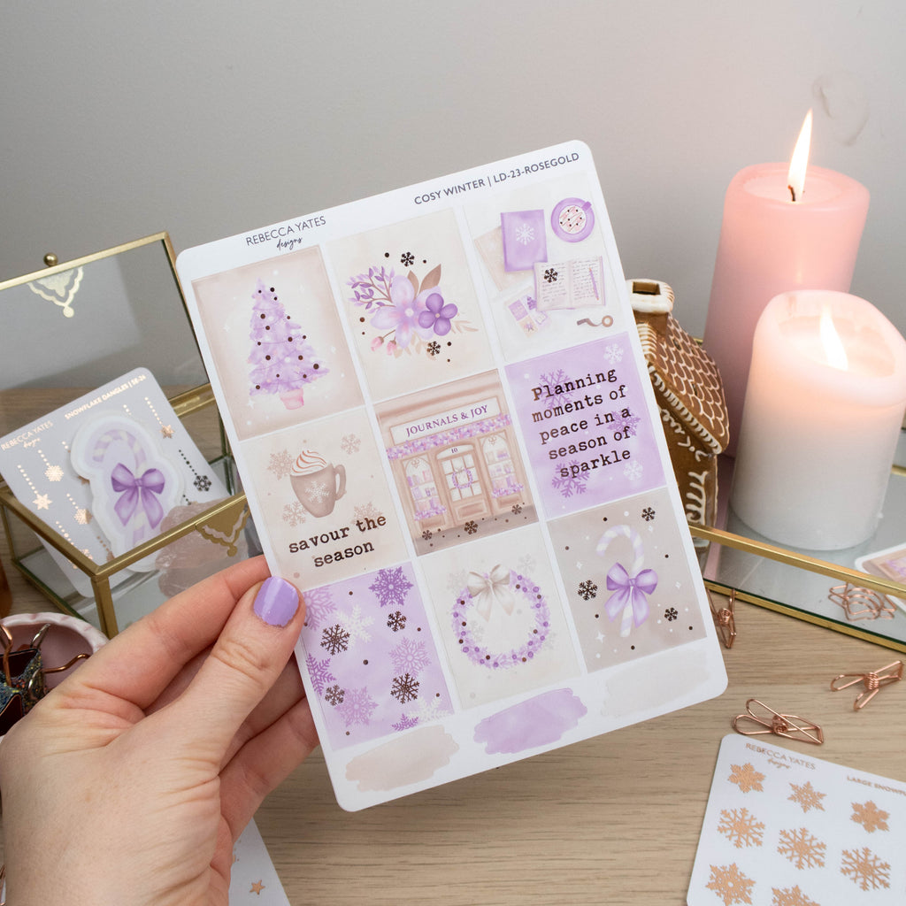COSY WINTER PLANNING  - FULL BOXES - Rebecca Yates