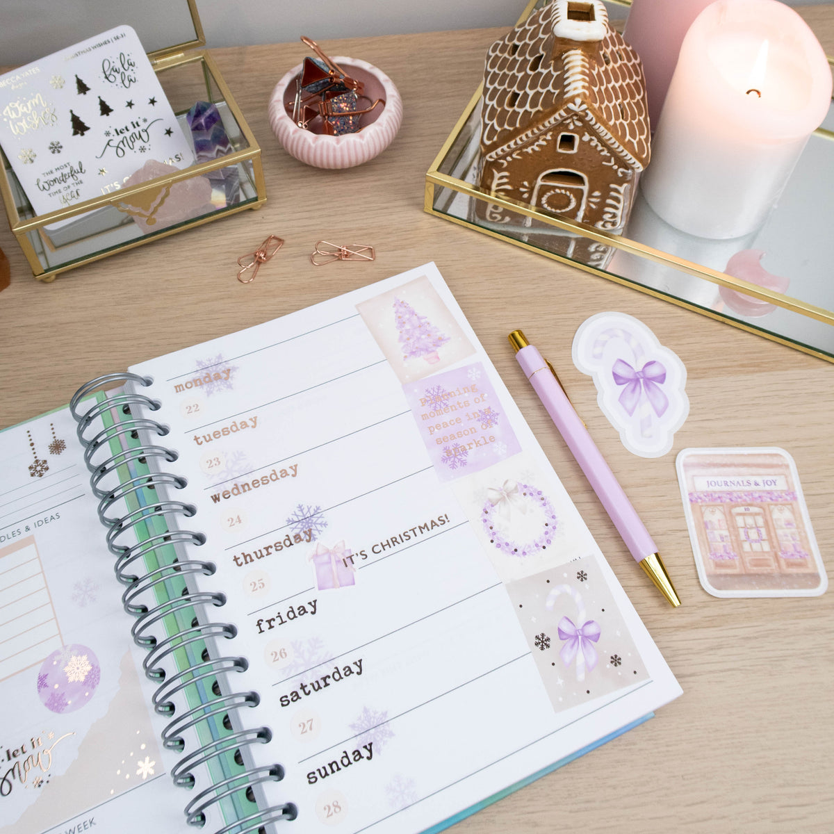 COSY WINTER PLANNING  - FULL BOXES - Rebecca Yates