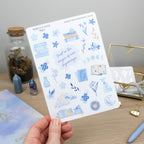 UNDER THE MOON DECO  - PLANNER STICKER SHEET - Rebecca Yates