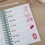 CHERRY SWEET FULL BOXES  - PLANNER STICKER SHEET - Rebecca Yates