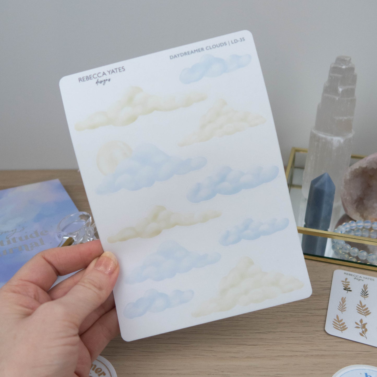 DAYDREAMER CLOUDS  - STICKER SHEET - Rebecca Yates