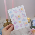 BEYOND LARGE FLOWERS - STICKER SHEET