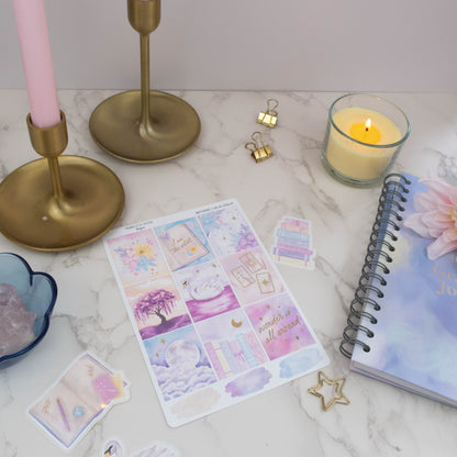 BEYOND FULL BOXES  - PLANNER STICKER SHEET