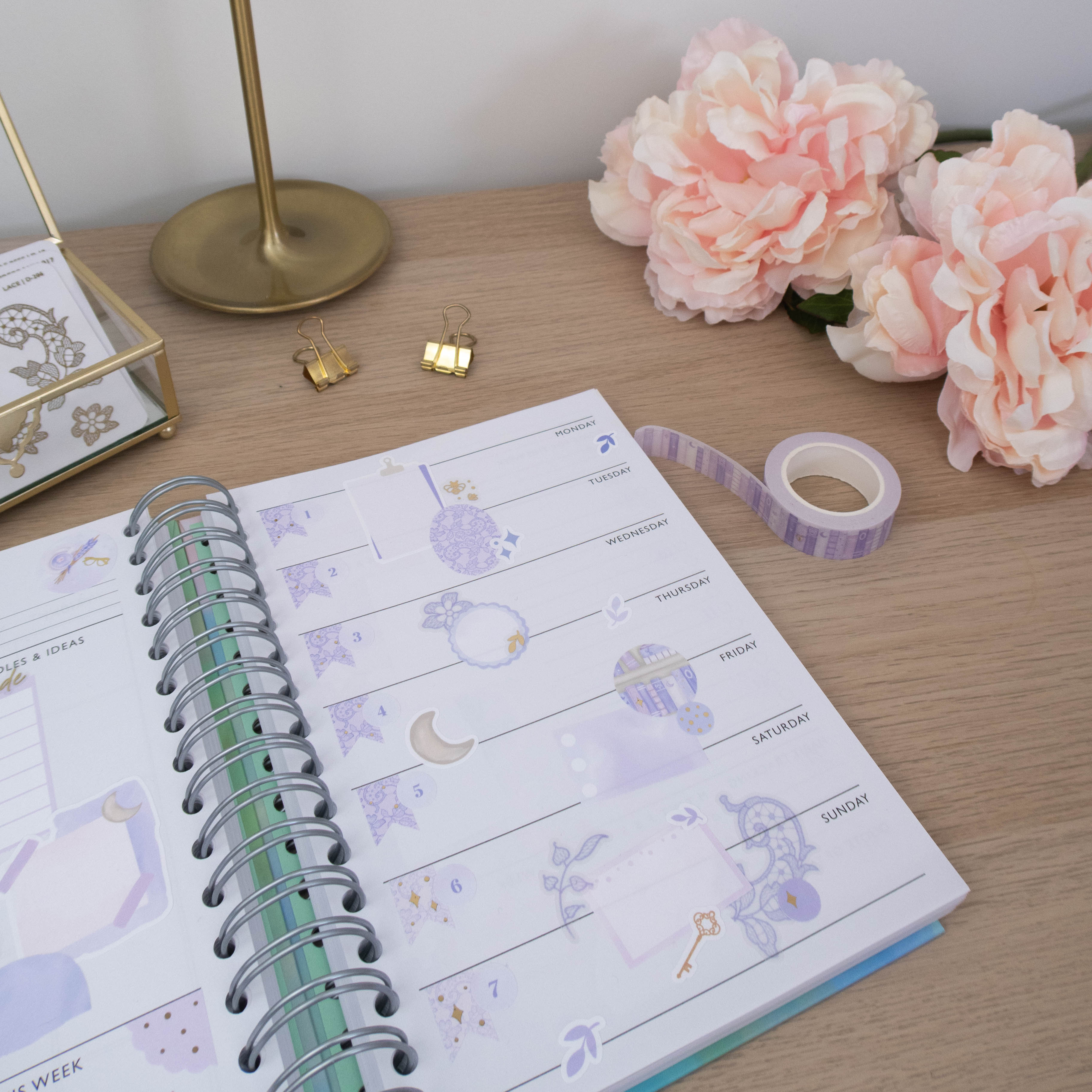 SOFT DAYS DECO - STICKER SHEET - Rebecca Yates