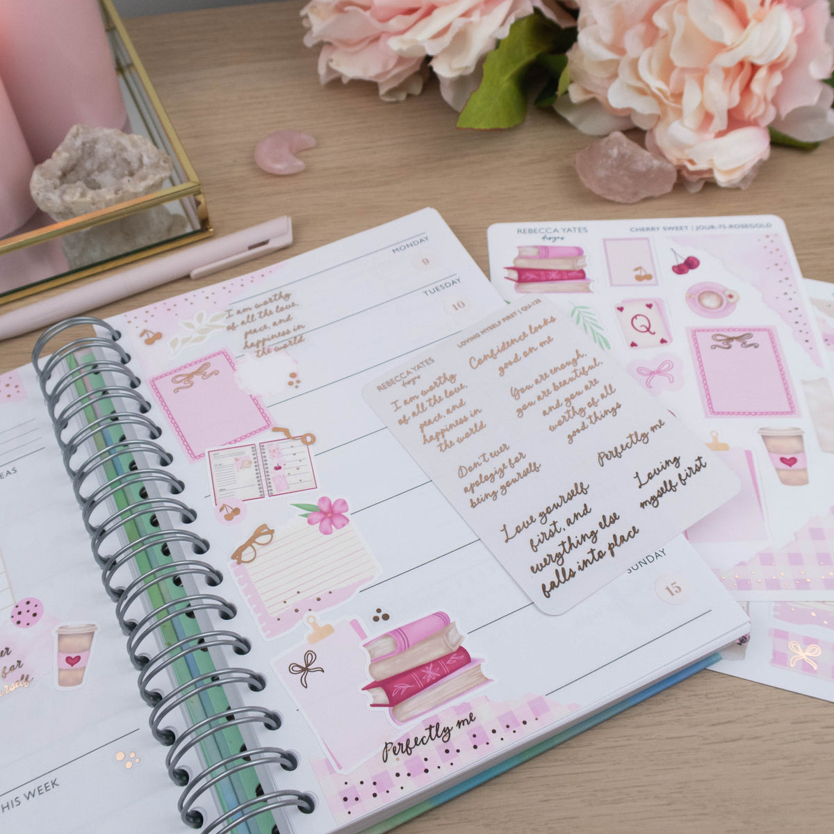 CHERRY SWEET - BIG CREATIVE STICKER BUNDLE - Rebecca Yates