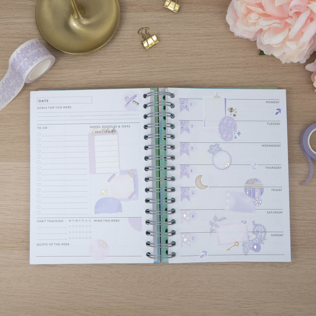 LACE  - STICKER SHEET (TRANSPARENT) - Rebecca Yates