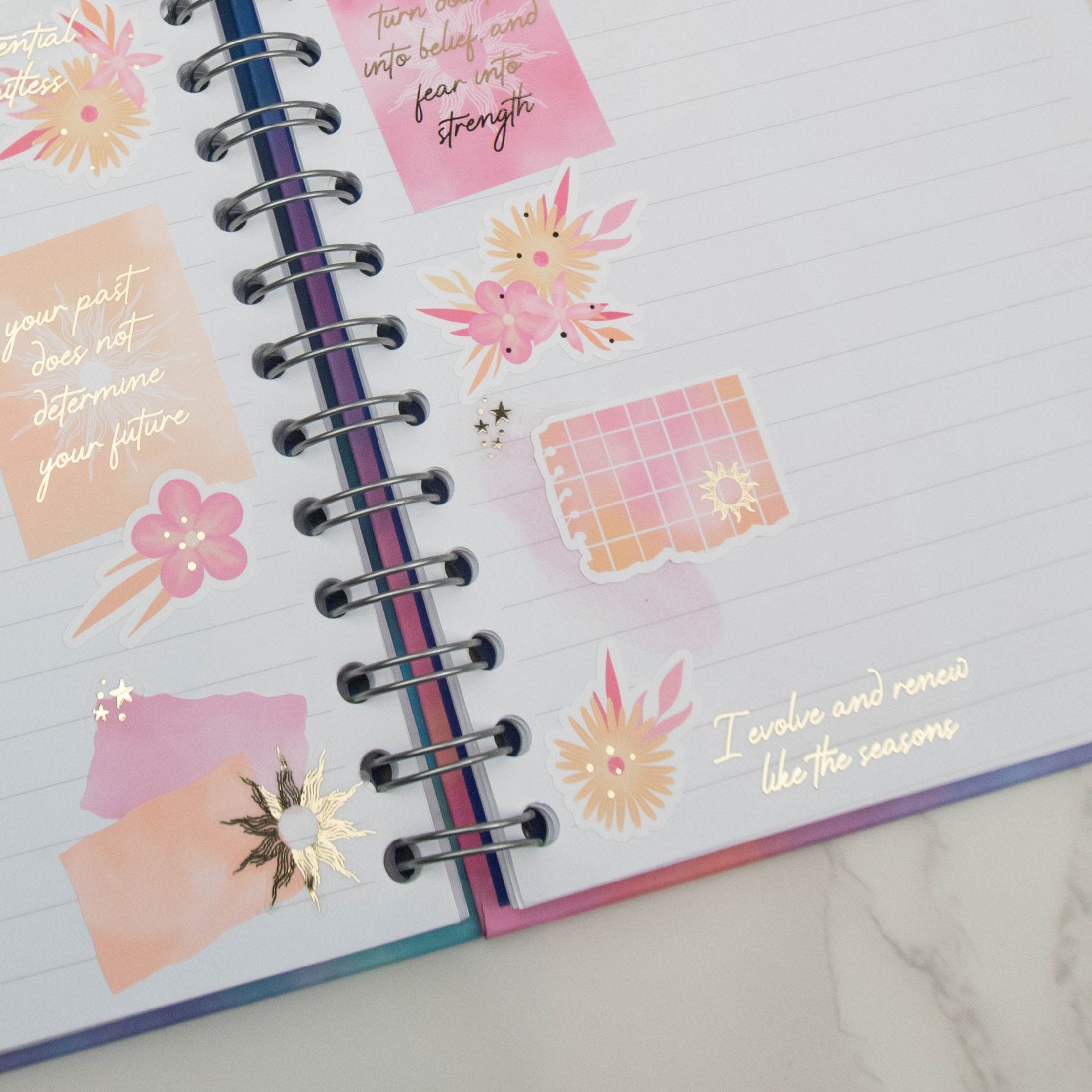 UNSTOPPABLE - FOILED PLANNER STICKERS - Rebecca Yates
