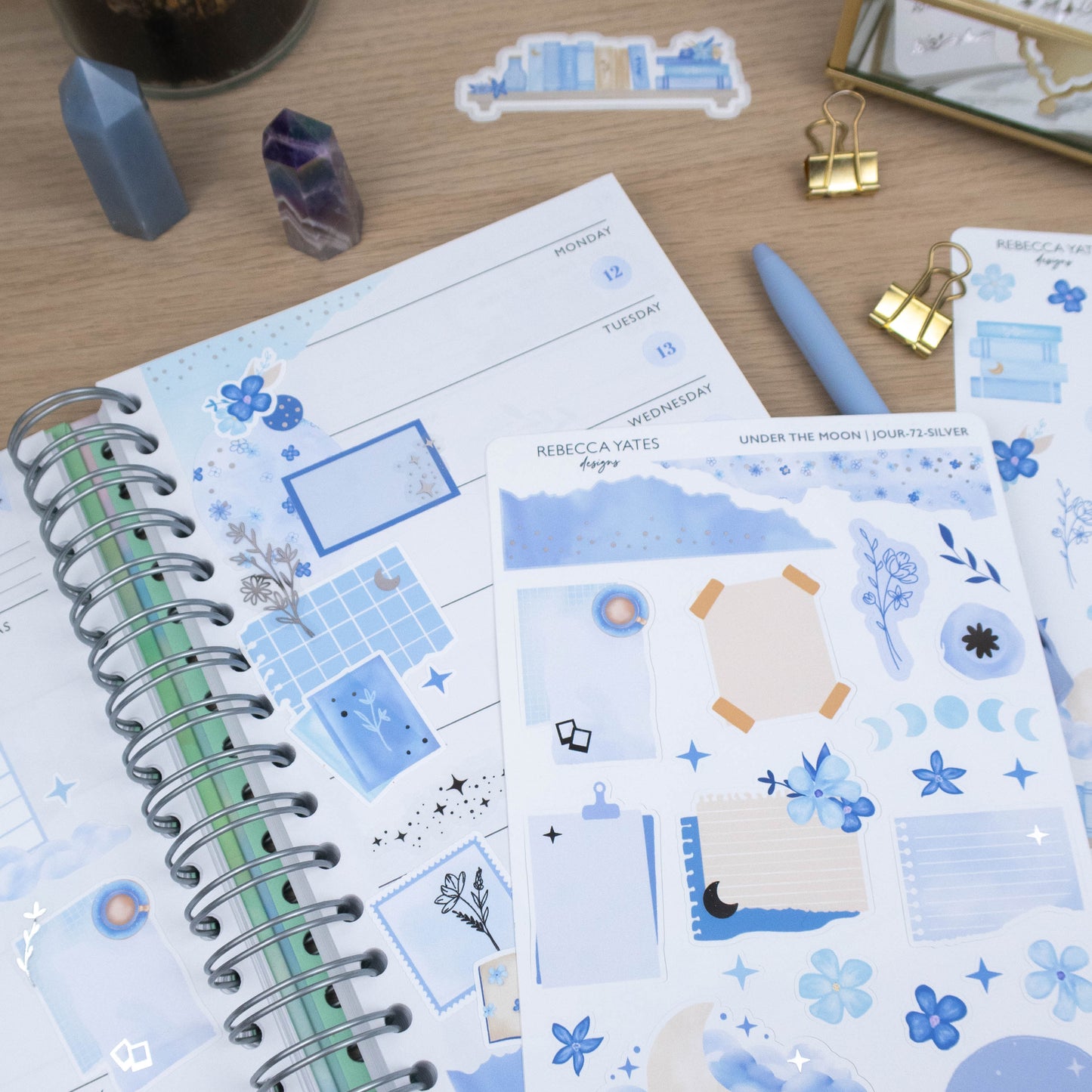 UNDER THE MOON  - JOURNAL KIT