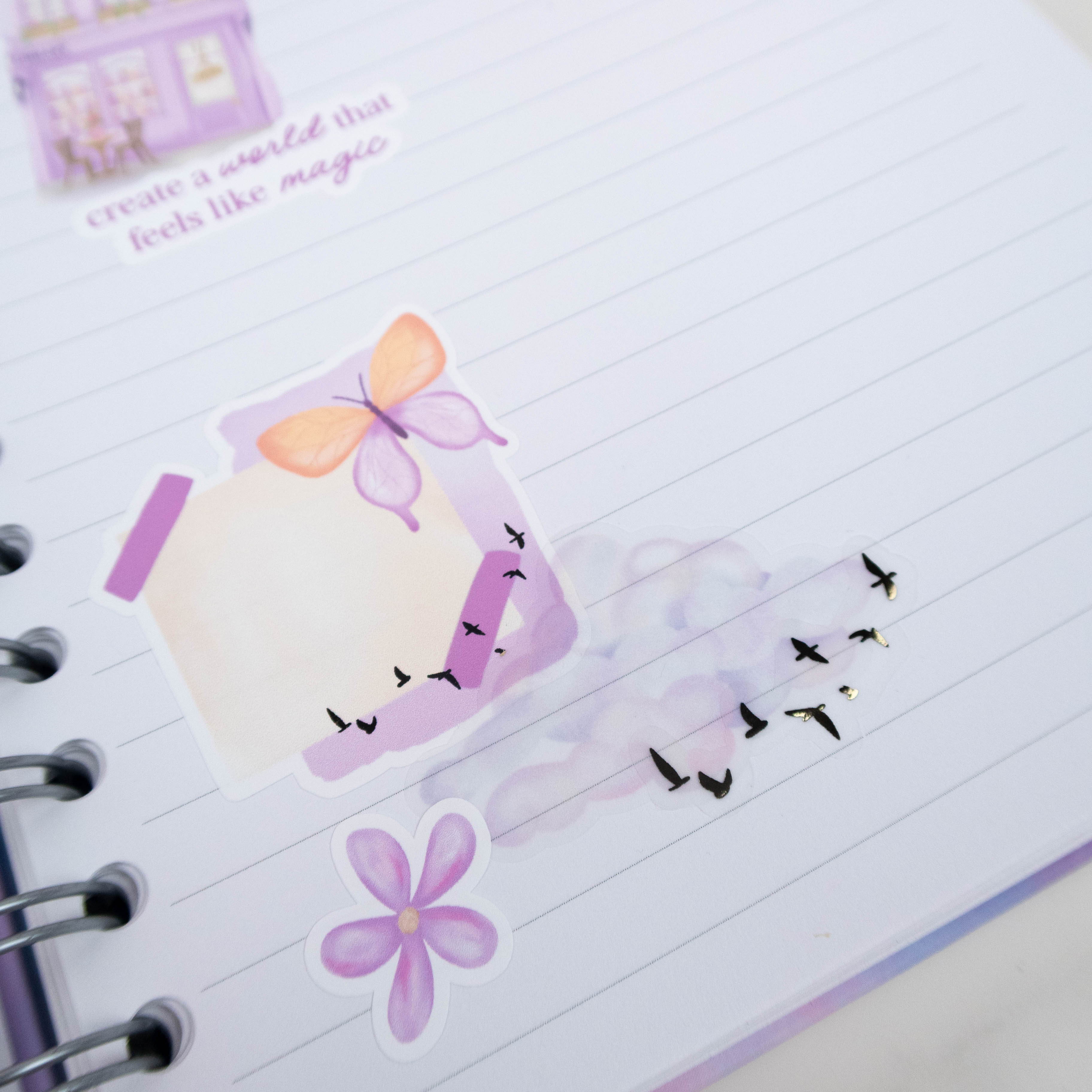DREAMY CLOUDS  - STICKER SHEET - Rebecca Yates