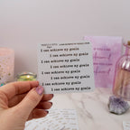 I CAN ACHIEVE MY GOALS - FOILED QUOTES STICKER SHEET - Rebecca Yates