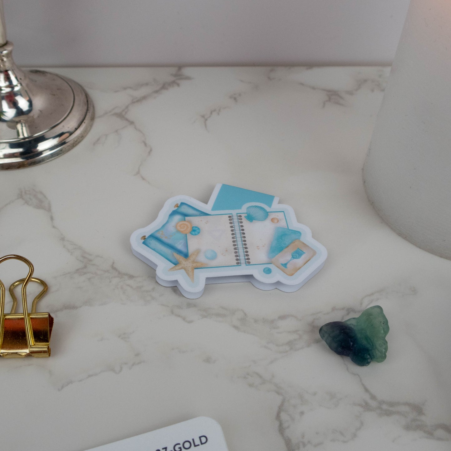 WATER JOURNAL  - MAGNETIC BOOKMARK