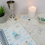 WATER JOURNAL  - MAGNETIC BOOKMARK - Rebecca Yates