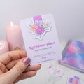 DREAMY FLOWERS   - MAGNETIC BOOKMARK - Rebecca Yates