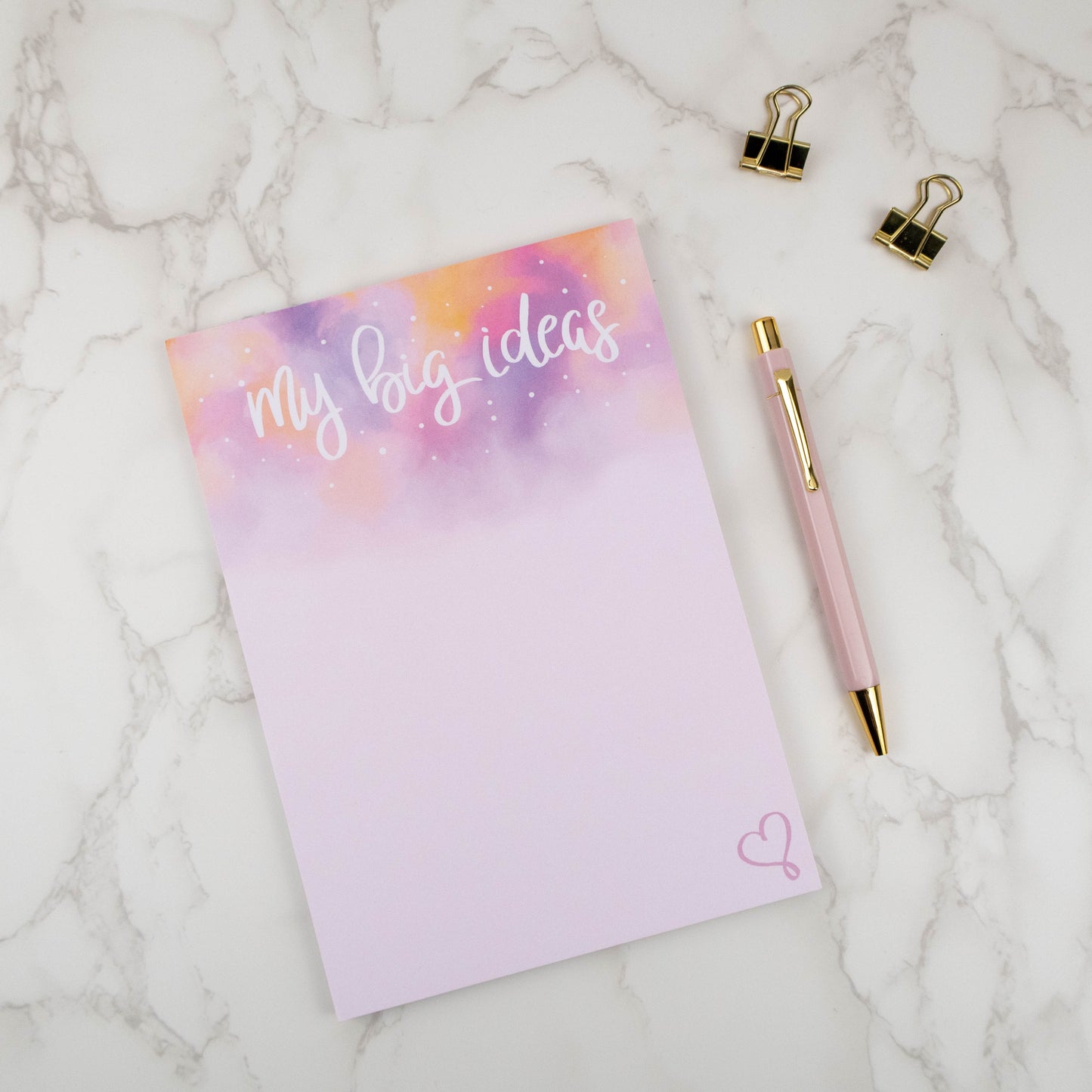 MY BIG IDEAS - NOTEPAD