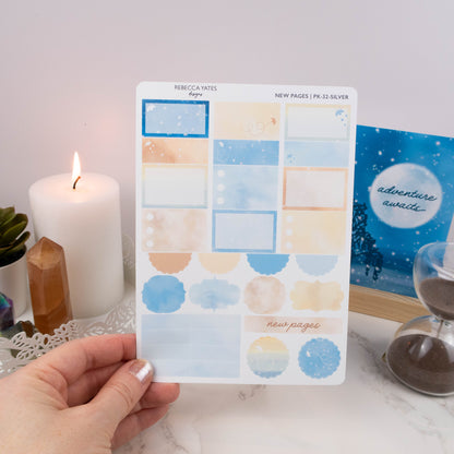 NEW PAGES- CLASSIC PLANNING KIT