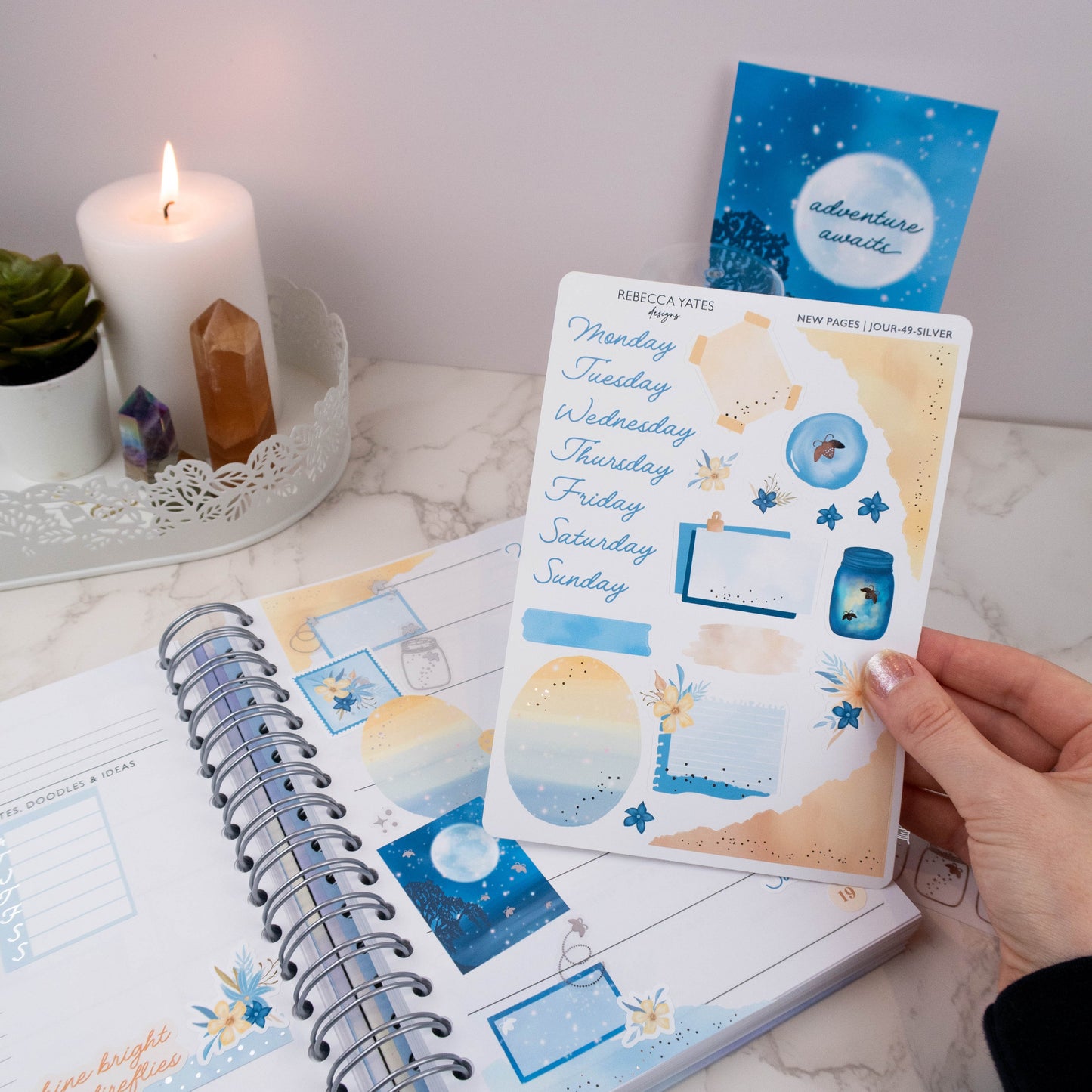 MONTHLY JOURNALLING STICKER SUBSCRIPTION