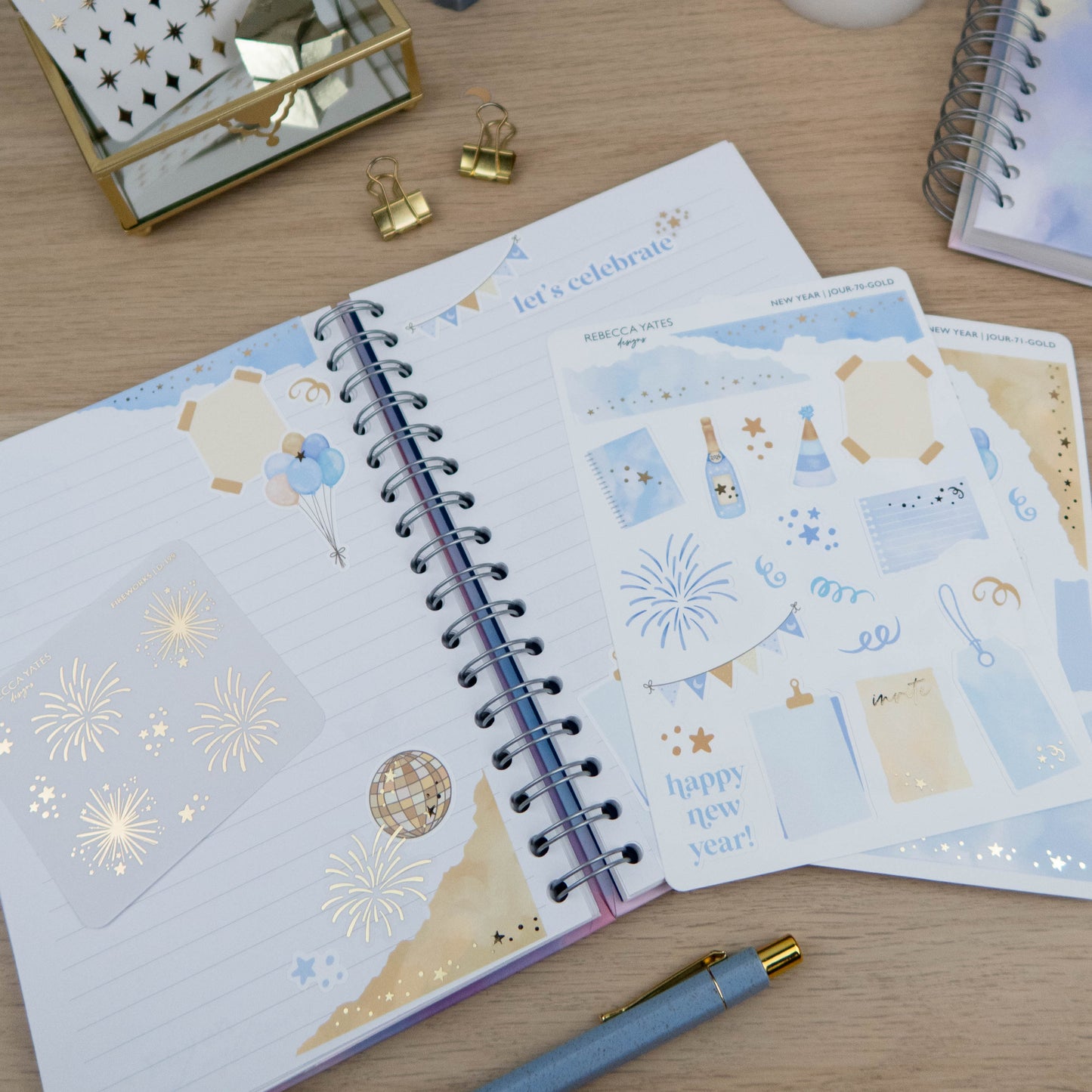 HAPPY NEW YEAR  - JOURNAL KIT