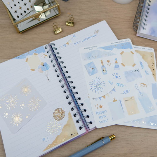 HAPPY NEW YEAR  - JOURNAL KIT