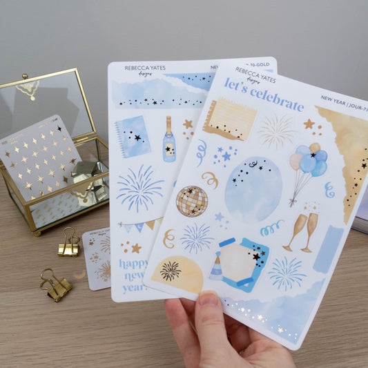 HAPPY NEW YEAR  - JOURNAL KIT