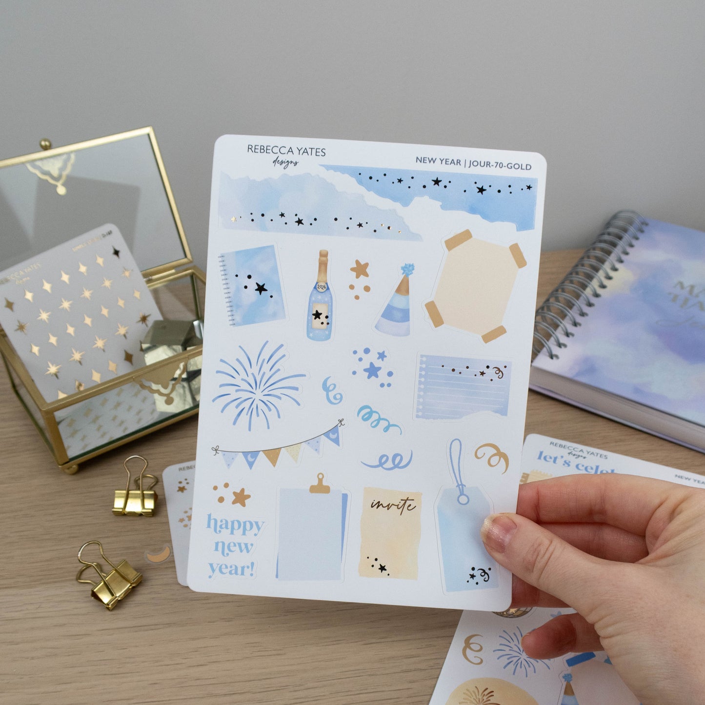 HAPPY NEW YEAR  - JOURNAL KIT