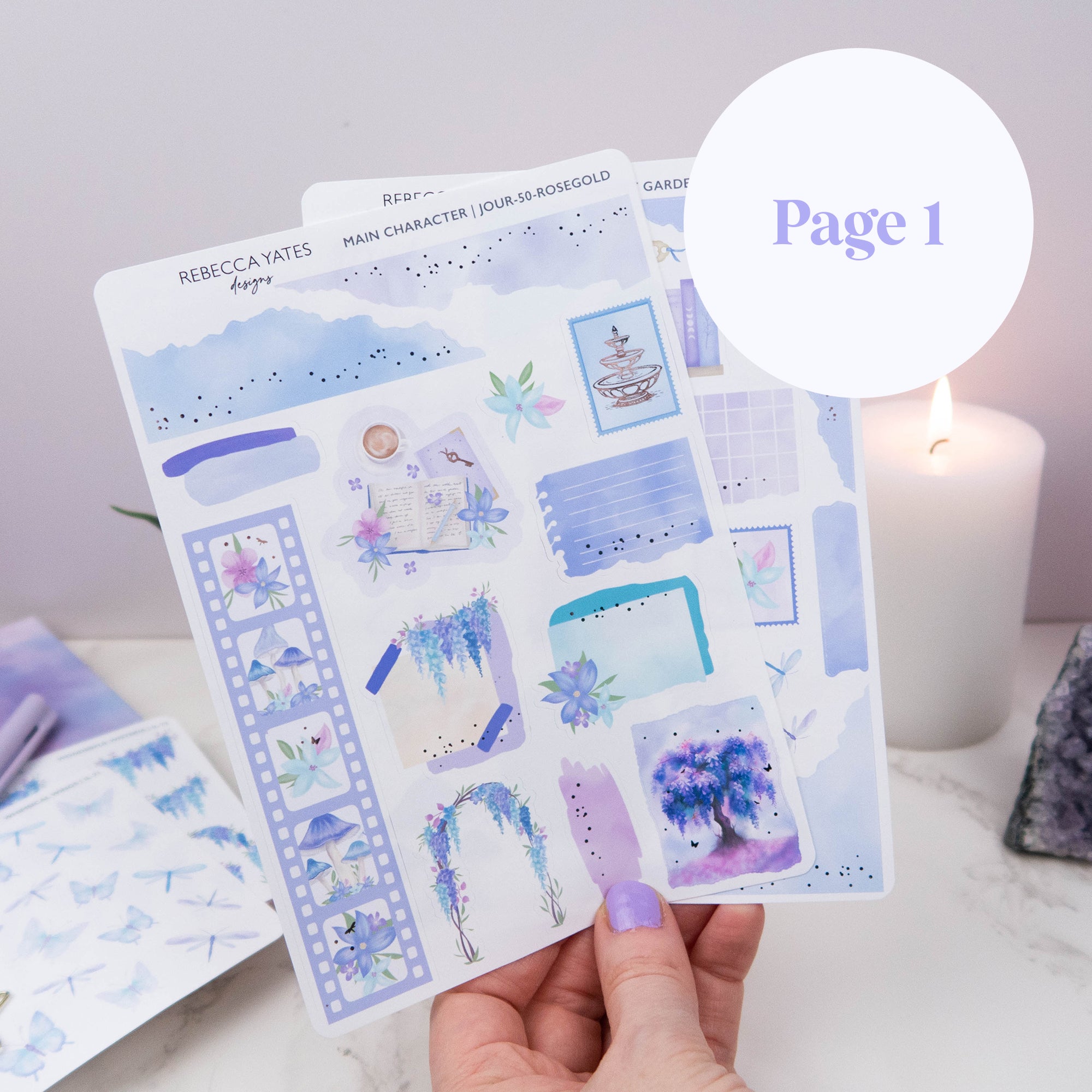 SECRET GARDEN - JOURNAL KIT - Rebecca Yates