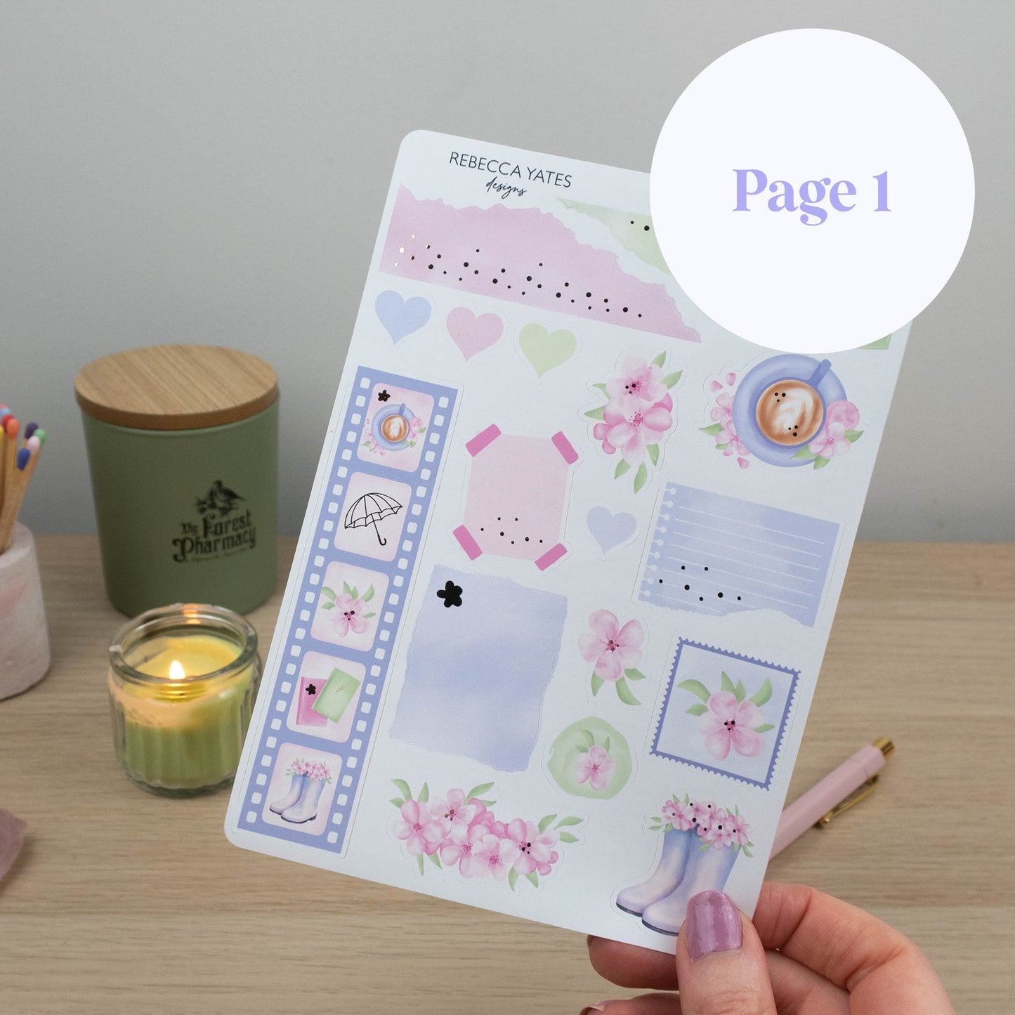 SWEET SPRING - JOURNAL KIT - Rebecca Yates