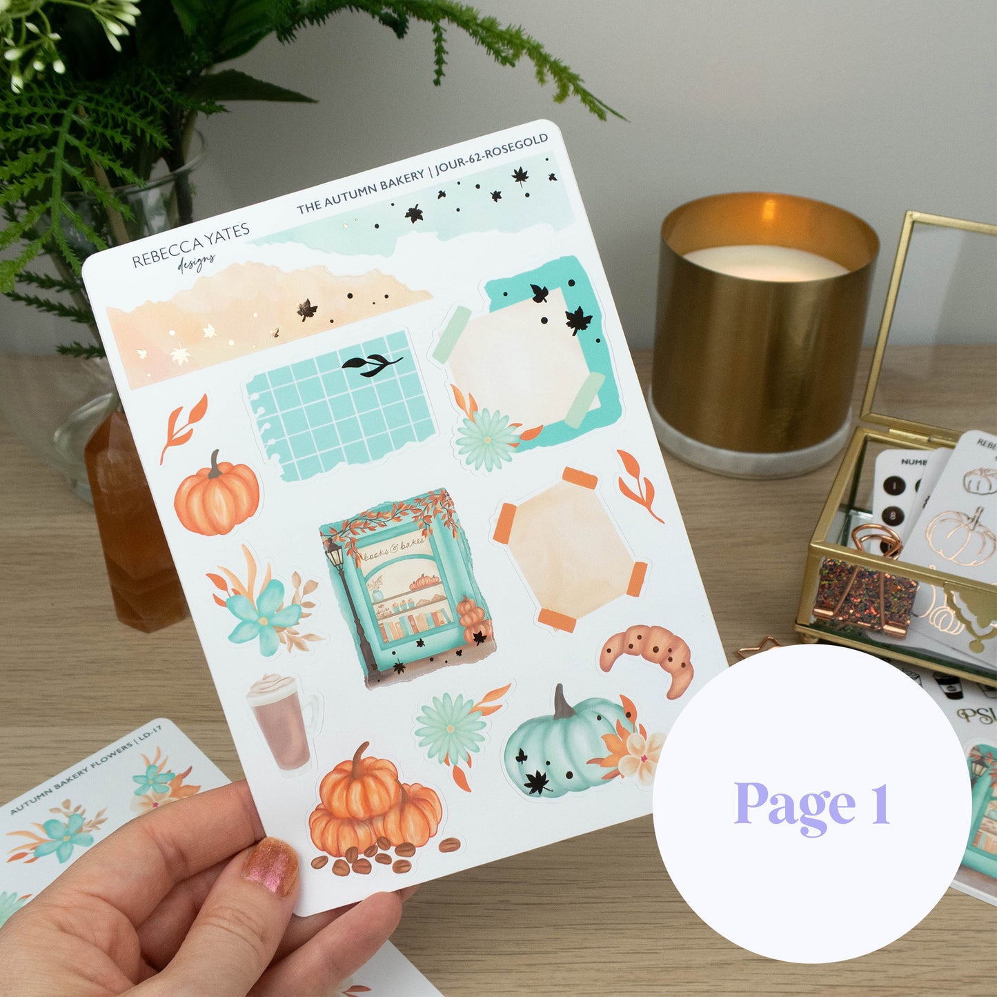 AUTUMN BAKERY - JOURNAL KIT