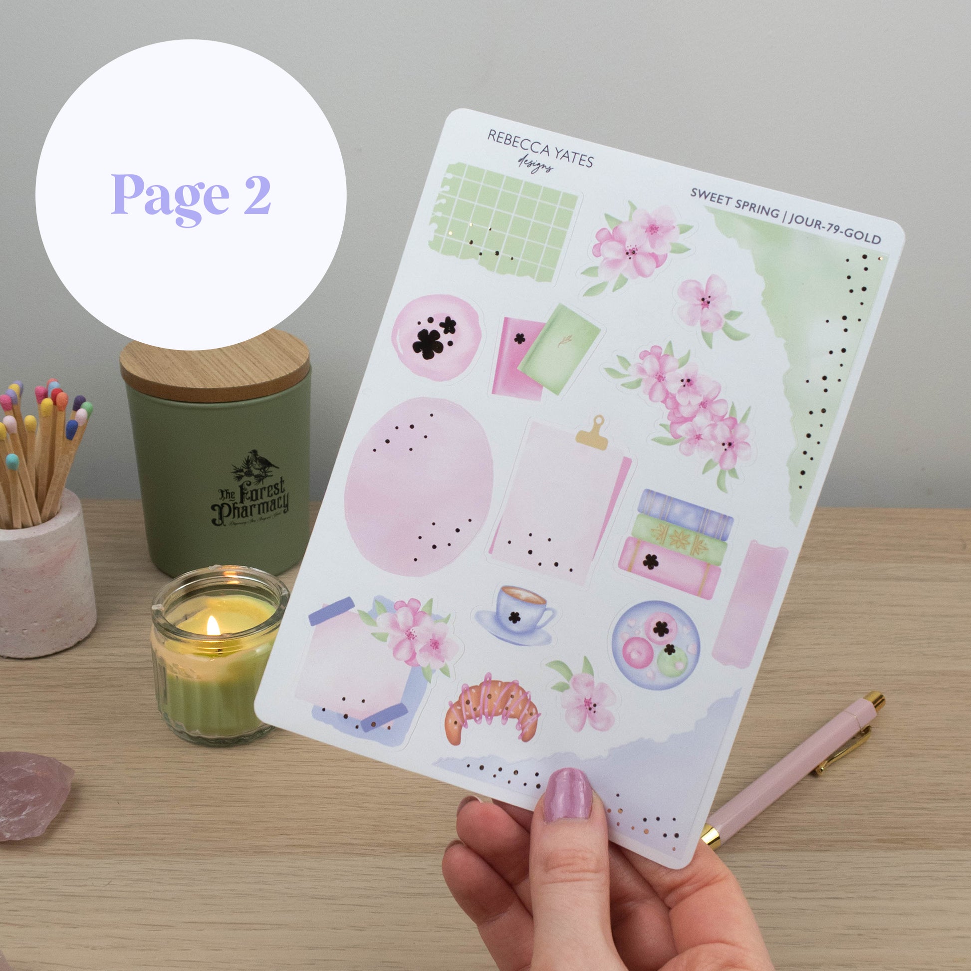 SWEET SPRING - JOURNAL KIT - Rebecca Yates