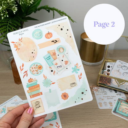 AUTUMN BAKERY - JOURNAL KIT