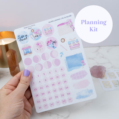 SILVER LININGS - BIG CREATIVE STICKER BUNDLE - Rebecca Yates