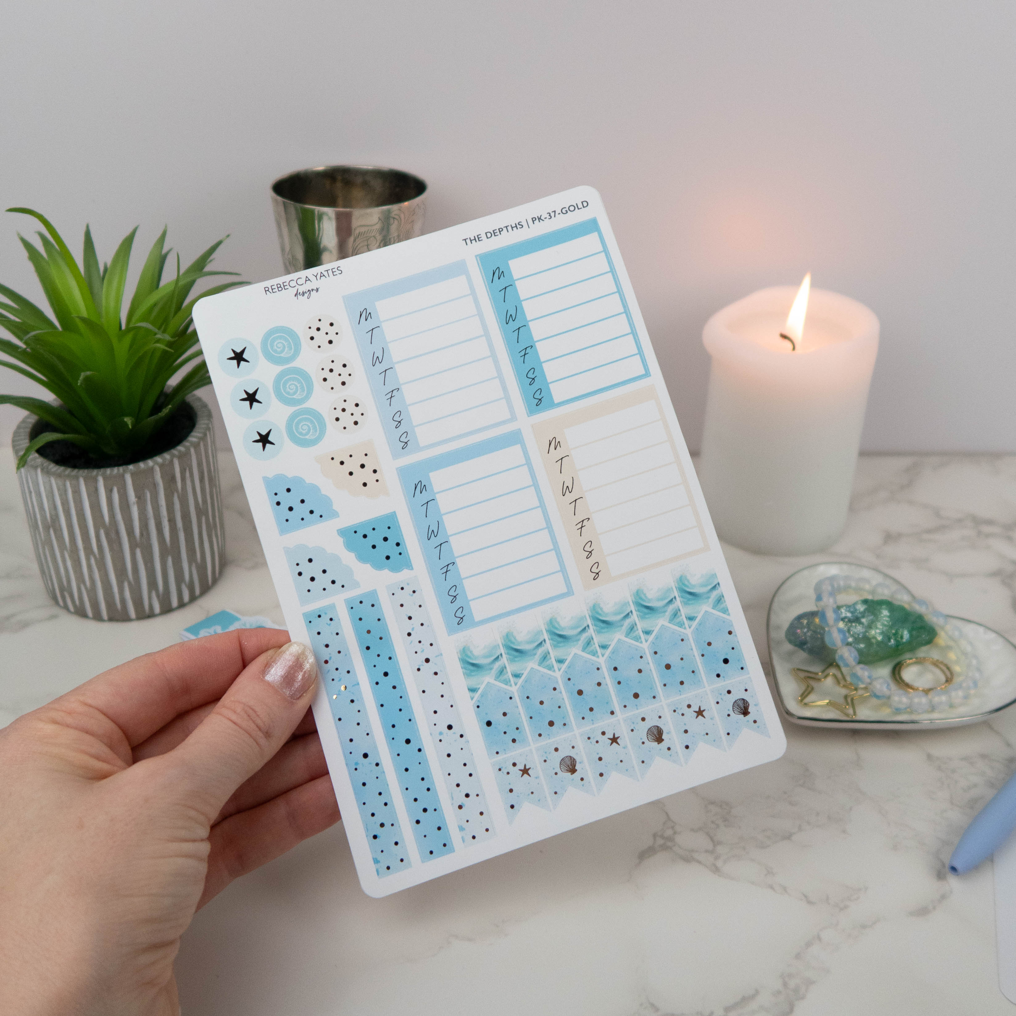 THE DEPTHS - CLASSIC PLANNING KIT - Rebecca Yates