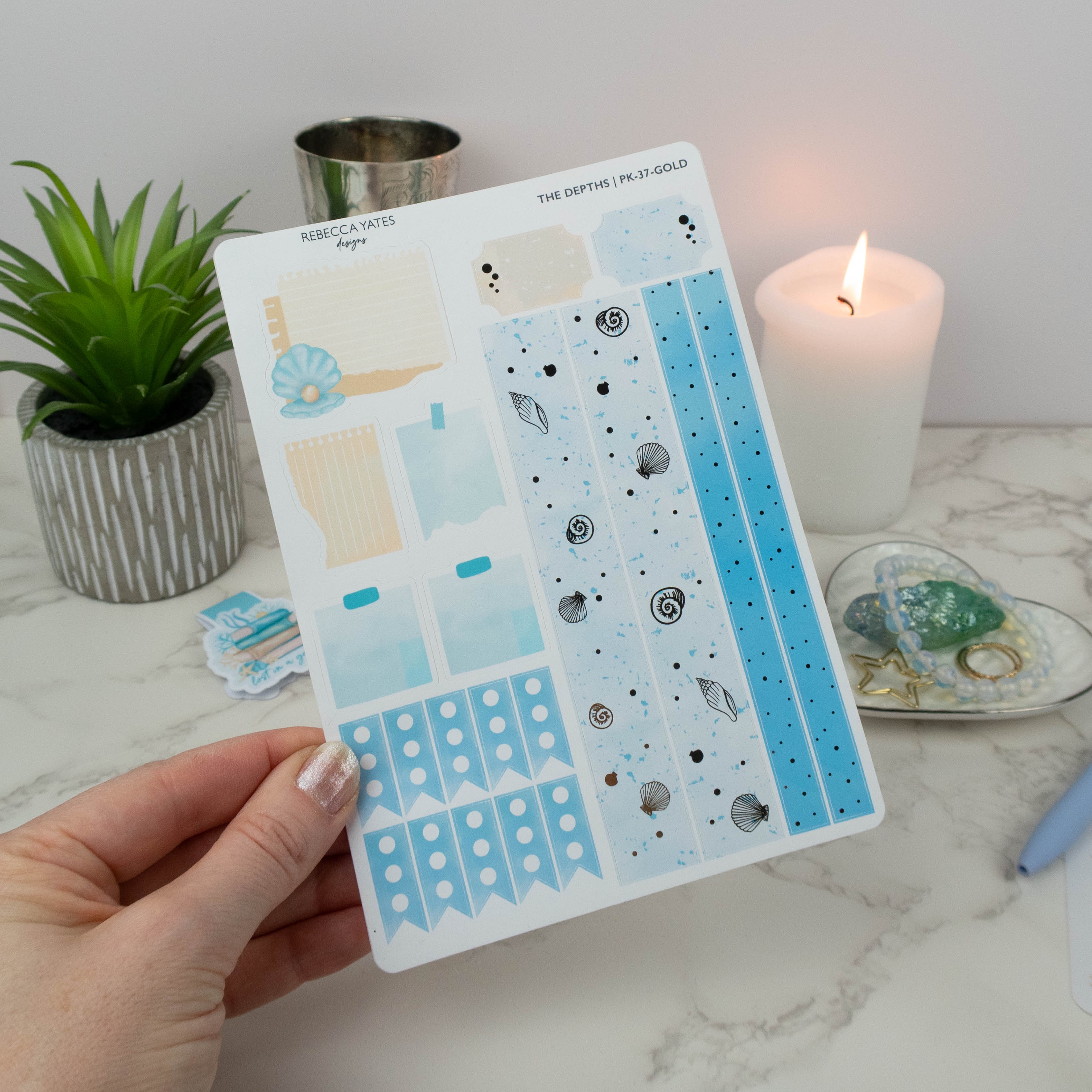 THE DEPTHS - CLASSIC PLANNING KIT - Rebecca Yates