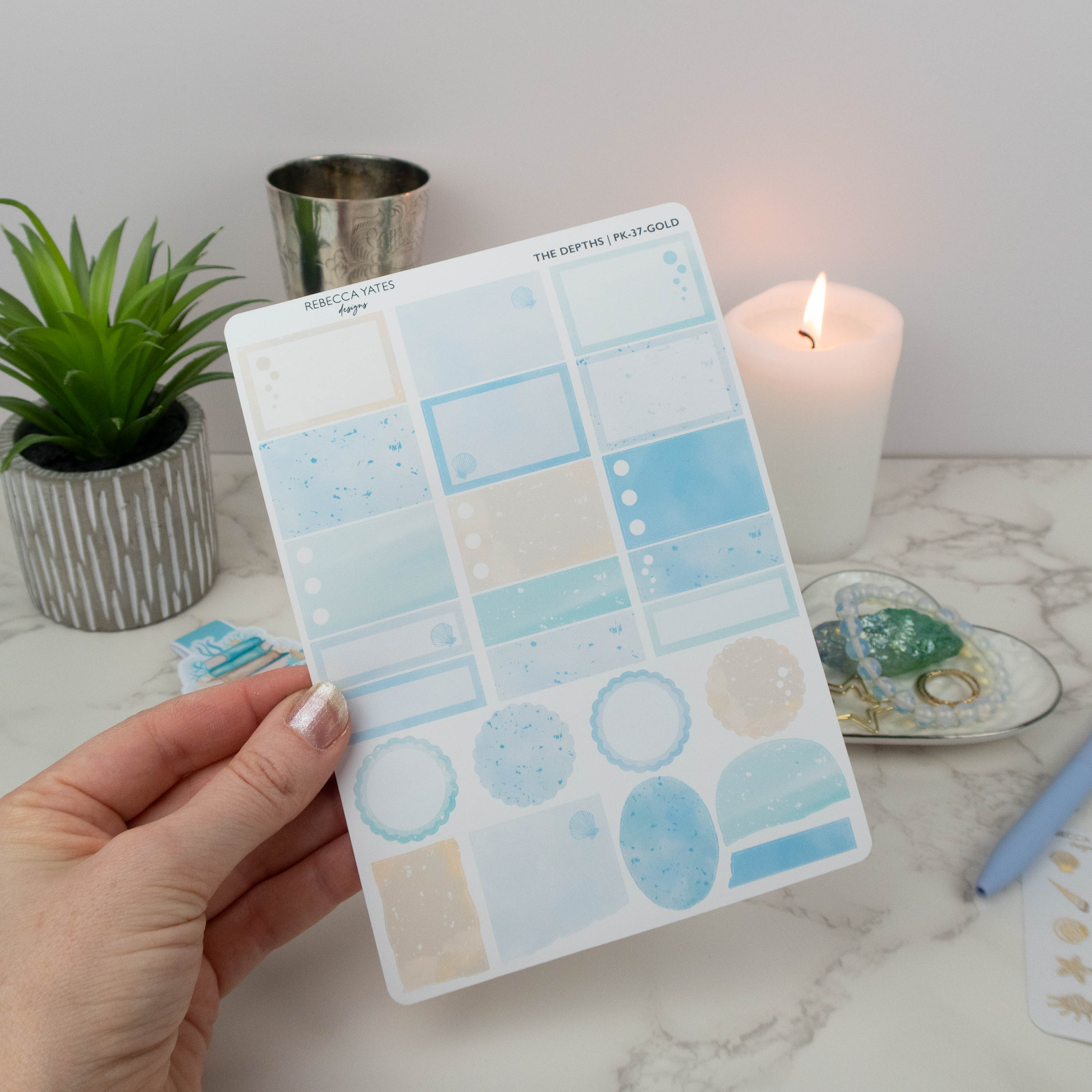 THE DEPTHS - CLASSIC PLANNING KIT - Rebecca Yates