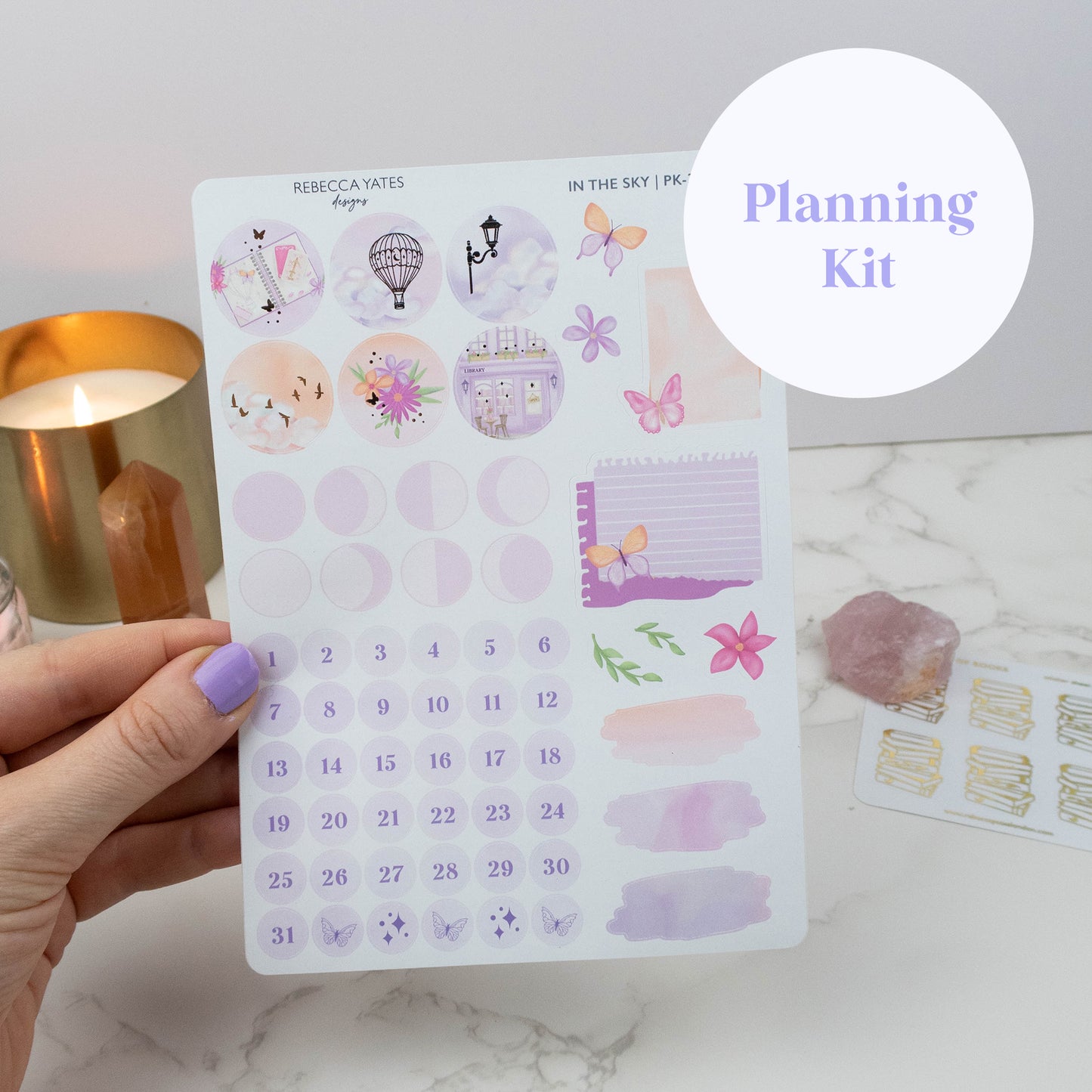 UP IN THE SKY - BIG CREATIVE STICKER BUNDLE