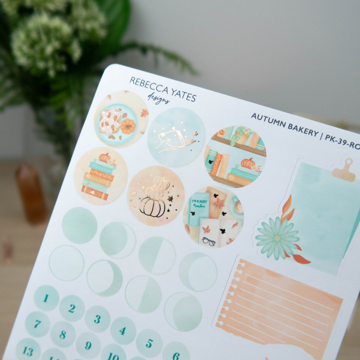 AUTUMN BAKERY - CLASSIC PLANNING KIT - Rebecca Yates