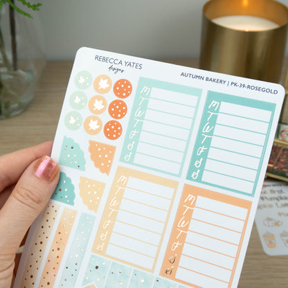 AUTUMN BAKERY - CLASSIC PLANNING KIT