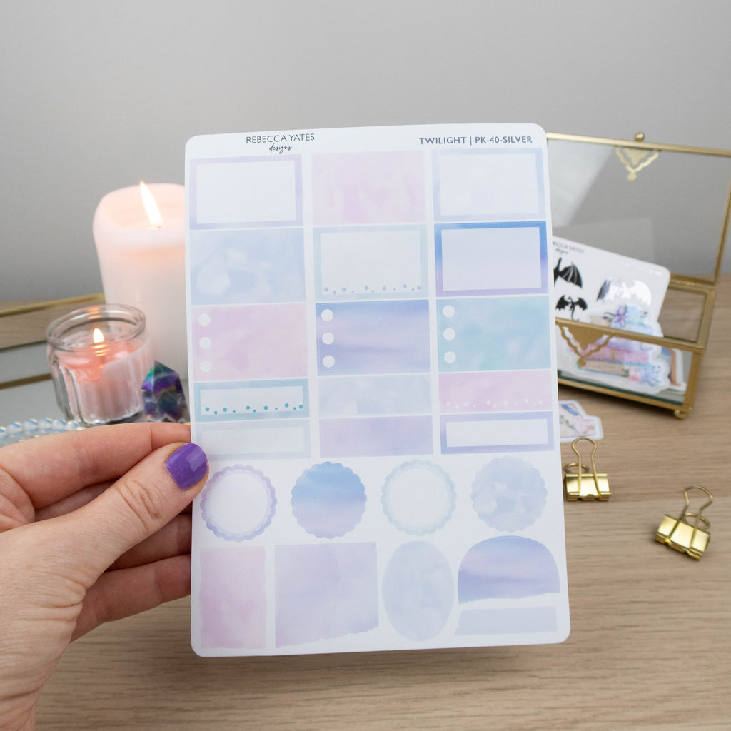 TWILIGHT - CLASSIC PLANNING KIT - Rebecca Yates